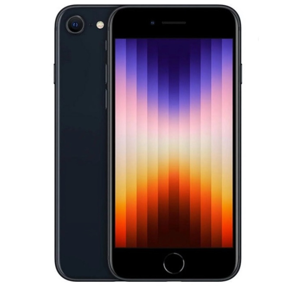 Black Smartphone with Vibrant Display